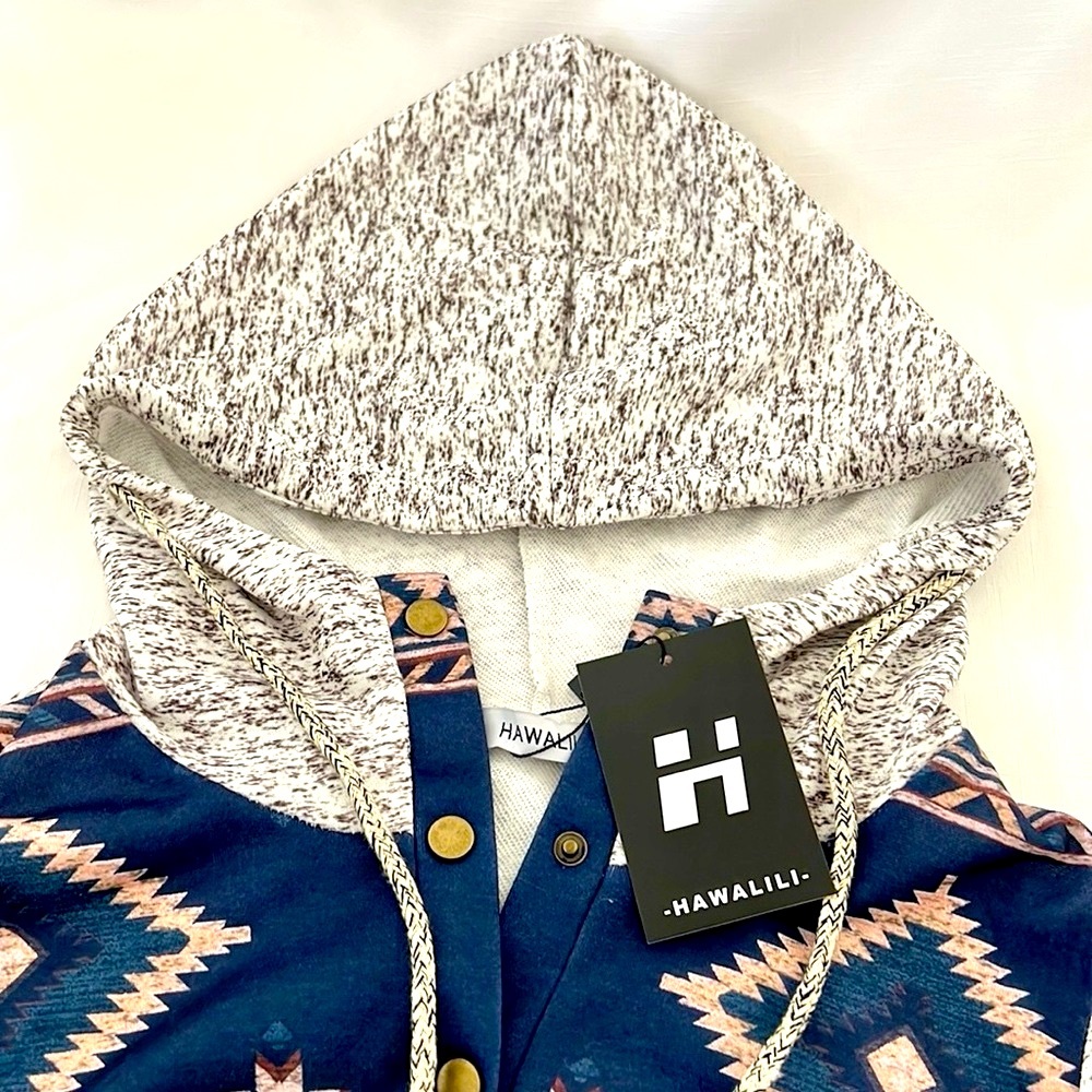HAWALILI / Unisex / Hoodie-New / Southwest Design - Picture 9 of 10